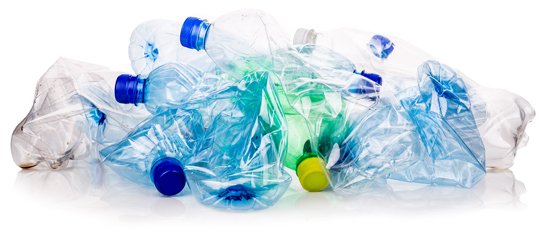 Plastikflaschen Müllhaufen